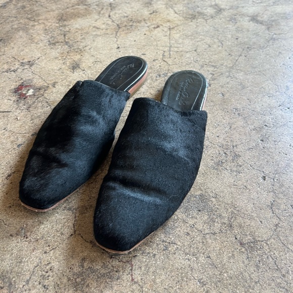 Eva Credo black pony hair mule slides - Picture 10 of 10